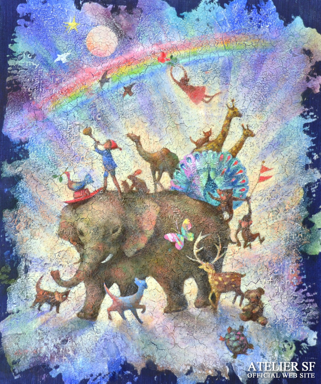 油絵 藤岡しんたろう作 オフェリアへのオマージュ 再入荷 油絵 藤岡しんたろう作 オフェリアへのオマージュ 再入荷