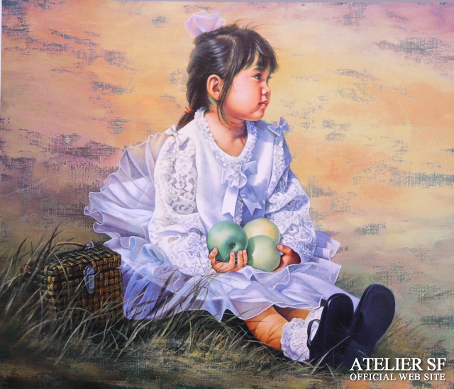 藤岡心象 公式サイト 少女の絵画を特徴とする 絵画販売 奈良の絵画教室